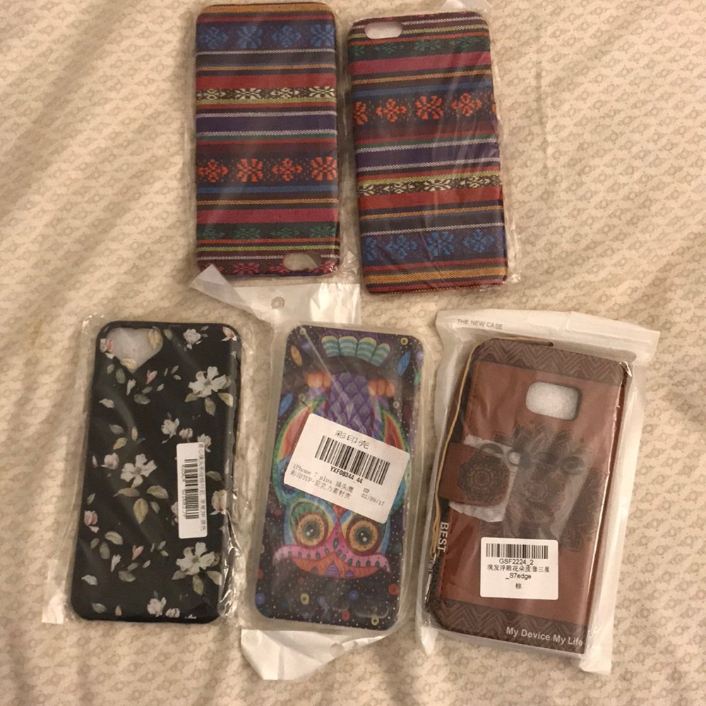 NWT phone cases